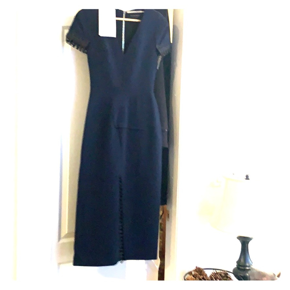 Navy blue Roland Mouret dress